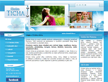 Tablet Screenshot of chram-ticha.cz